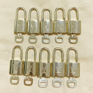Louis Vuitton Cadenas Bag Charm Gold-plated