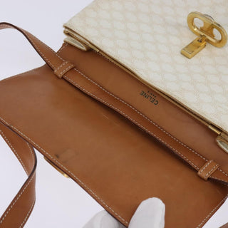 Celine Macadam Shoulder Bag PVC Leather