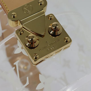 Louis Vuitton Box Scott Trunk Monogram Plexiglass