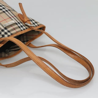 Burberry Nova Check Tote canvas check pattern
