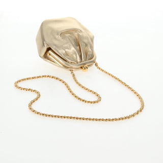 Chanel Vintage Timeless Kisslock Coin Purse Leather