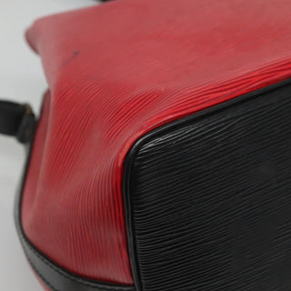 Louis Vuitton Petit Noe Handbag Two Tone Epi Leather