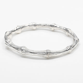 Tiffany & Co. Bamboo Bangle Bracelet Sterling Silver