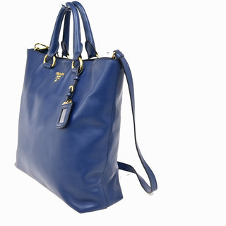 Prada Convertible Shopper Tote Soft Calf