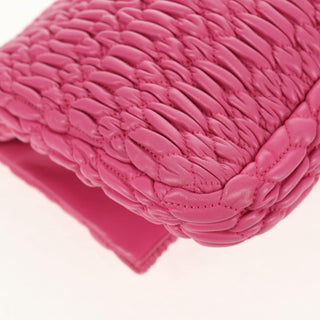 Miu Miu Crystal Clutch Matelasse Leather
