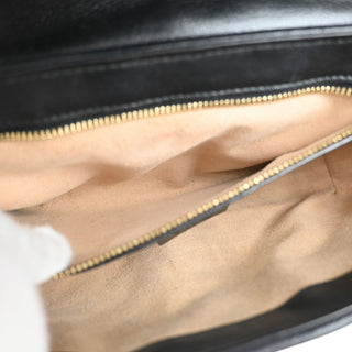 Gucci GG Marmont Flap Bag Diagonal Quilted GG Canvas with Leather