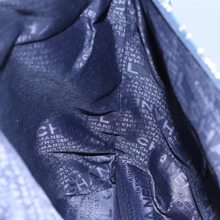 Chanel Vintage Bowler Bag Printed Canvas