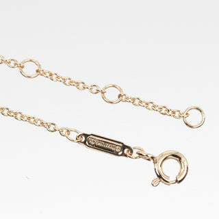 Tiffany & Co. 1837 Interlocking Circles Chain Bracelet 18K Rose Gold