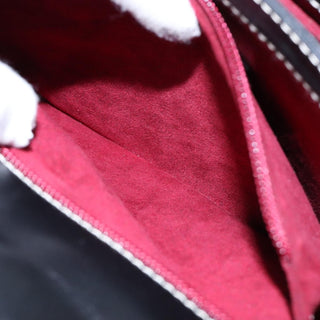 Salvatore Ferragamo Gancini Convertible Top Handle Bag Leather