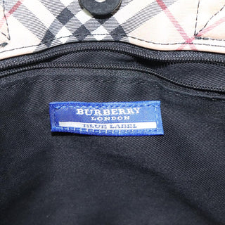 Burberry Nova Check Tote canvas check pattern