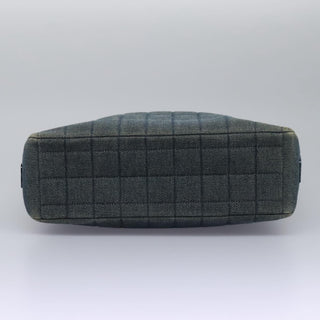 Chanel Chocolate Bar Tote Quilted Canvas