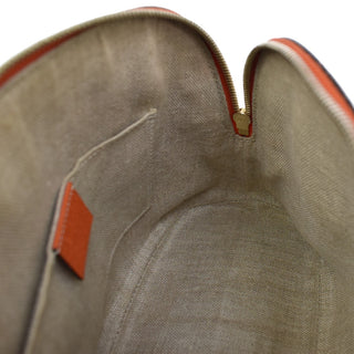 Gucci GG Charm Convertible Dome Satchel Leather