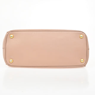 Prada Galleria Double Zip Tote Leather