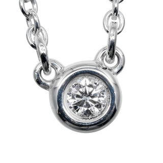 Tiffany & Co. Elsa Peretti Diamonds By The Yard Necklace Sterling silver with Diamond