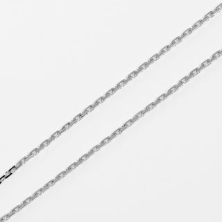 Cartier Double Heart Pendant Charm 18 white gold