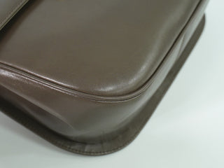 Salvatore Ferragamo Gancini Shoulder Bag Leather