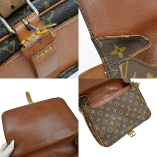 Louis Vuitton Cartouchiere Handbag Monogram Canvas