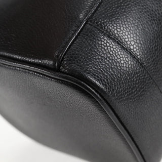 Chanel Vintage Timeless Cosmetic Case Caviar