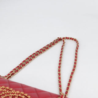 Chanel Once Upon a Time Chain CC Accordion Tote Quilted Calfskin