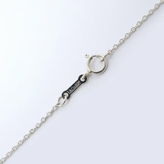 Tiffany & Co. Elsa Peretti Open Heart Pendant Necklace Sterling Silver