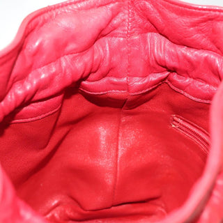 Chanel Drawstring Bucket Bag Lambskin