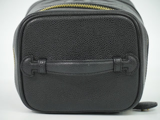 Chanel Vintage Timeless Cosmetic Case Caviar