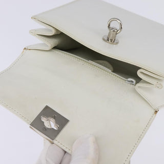 Celine Gancini Handbag Leather