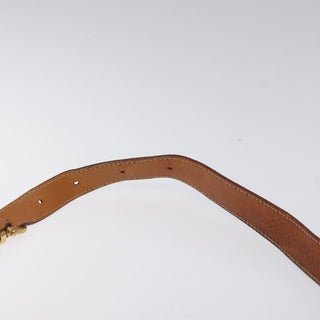 Celine Vintage Convertible Macadam Turnlock Shoulder Bag Canvas and Leather