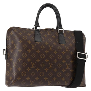 Louis Vuitton Porte-Documents Jour Bag Macassar Monogram Canvas
