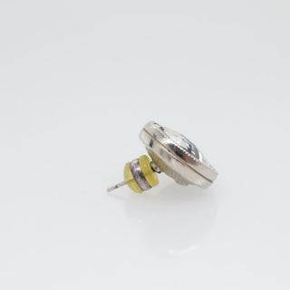 Chanel Vintage CC Earrings Metal