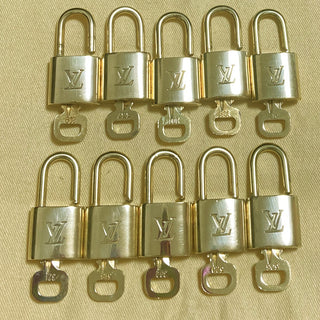Louis Vuitton Cadenas Bag Charm Metal with Enamel