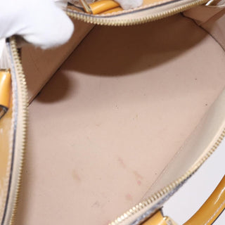 Louis Vuitton Alma Handbag Patent Leather