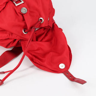 Prada Double Front Pocket Backpack Tessuto