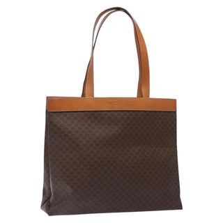 Celine Vintage Macadam Handbag Leather