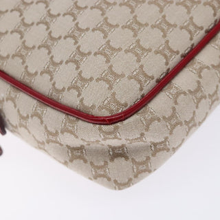 Celine Vintage Macadam Shoulder Bag Canvas