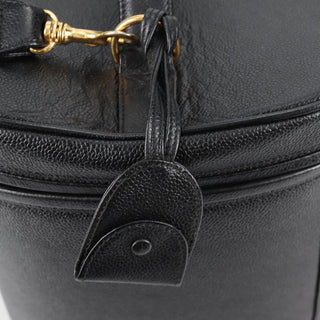 Chanel Vintage Timeless Vanity Case Caviar