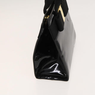 Salvatore Ferragamo Convertible Vara Bow Tote Patent Leather