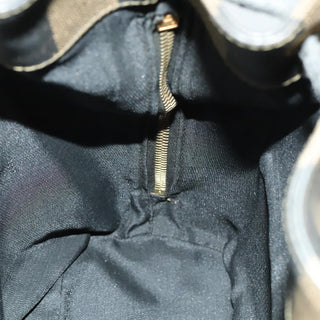 Fendi Pequin Front Pocket Backpack Coated Canvas