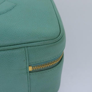 Chanel Vintage Timeless Zip Around Vanity Case Caviar