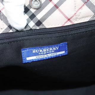 Burberry Nova Check Tote Nylon