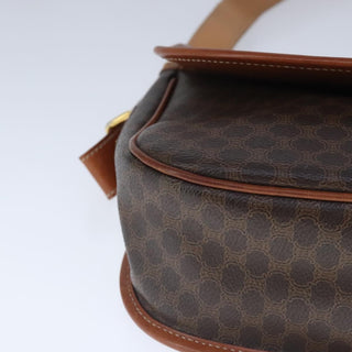 Celine Macadam Shoulder Bag PVC Leather