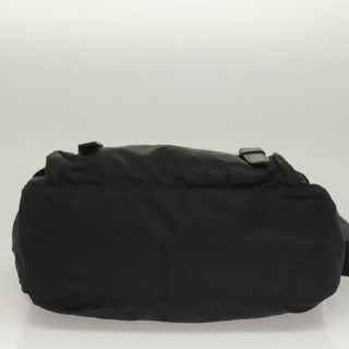 Prada Double Buckle Flap Messenger Bag Tessuto