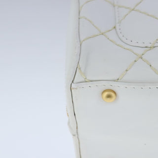 Chanel Surpique Zip Around Satchel Quilted Leather