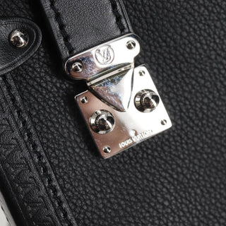 Louis Vuitton Side Trunk Handbag Taurillon Leather