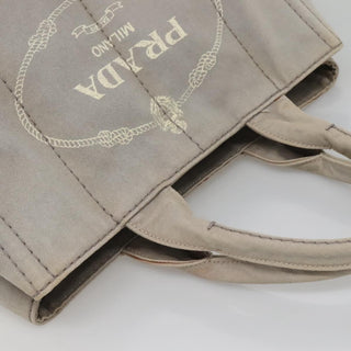 Prada Canapa Convertible Tote Canvas