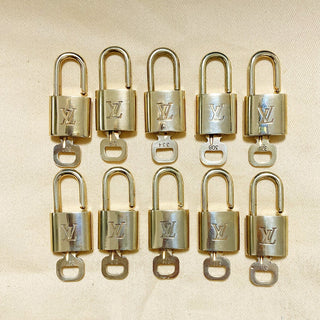 Louis Vuitton Cadenas Bag Charm Gold-plated