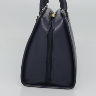 Celine Circle Logo Handbag Leather