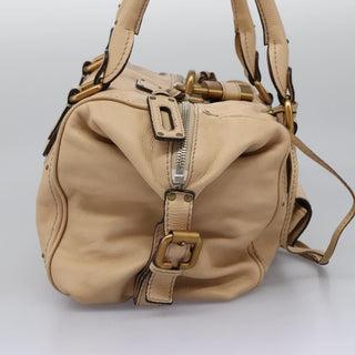 Chloe Paddington Lock Handbag Leather