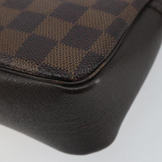 Louis Vuitton Trousse Make Up Bag Damier Canvas