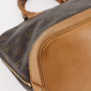 Louis Vuitton Alma Handbag Monogram Canvas